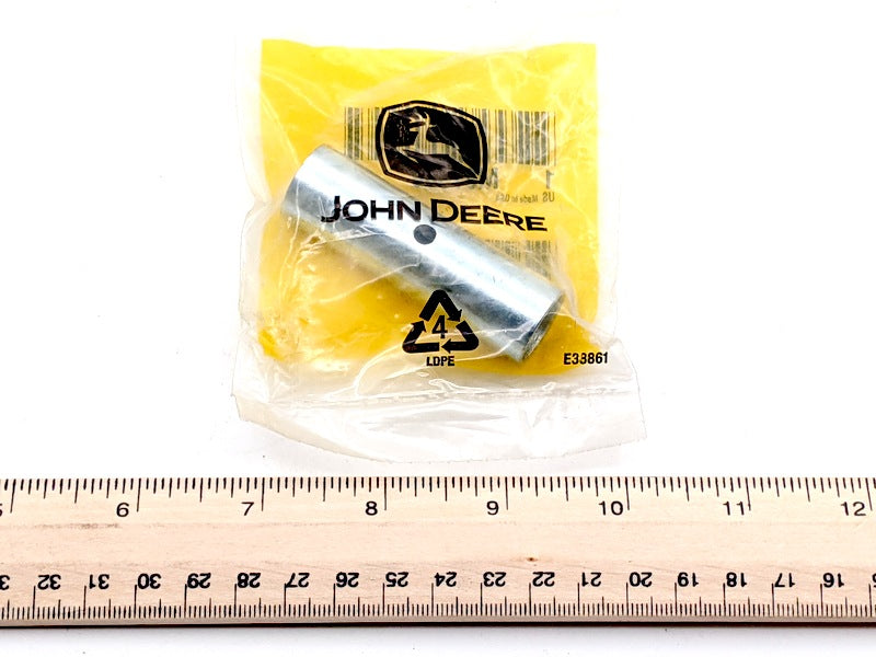 John Deere M87568 New Genuine Original Bushing with Through Hole