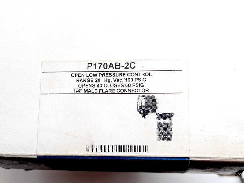 Johnson Controls P170AB-2C New Genuine Original Low Pressure Control