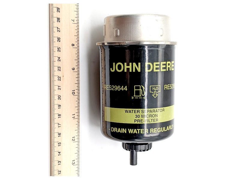 John Deere RE529644 New Genuine Original Fuel Filter Water Separator