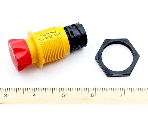 Kissling/TE Connectivity ES-2012-T111 Push Button Emergency Stop Switch (ES2012T111)