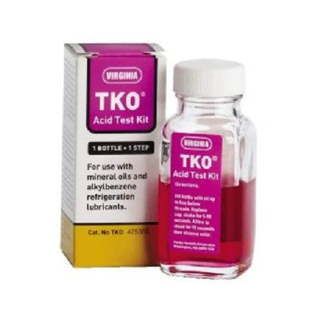 Virginia KMP TKO Acid Oil Test Kit for testing Refrigeration Lubricants