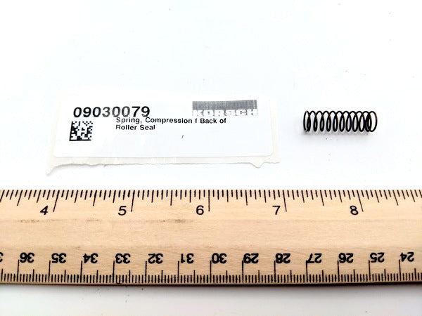 Korsch 09030079 New Genuine Original Spring Compression for Back of Roller Seal