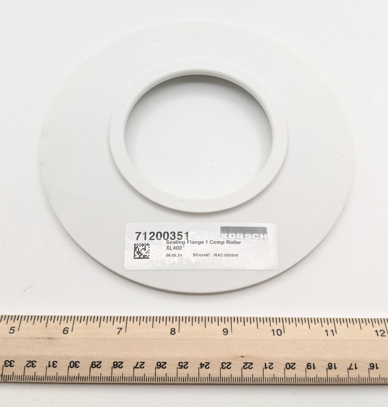 Korsch 71200351 New Genuine Original Sealing Flange for Compression Roller XL400