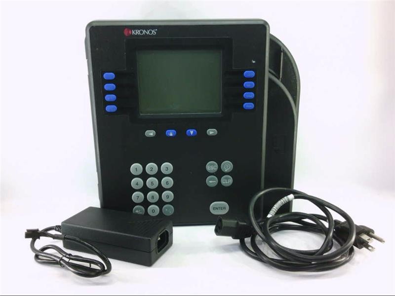 Kronos 8602800-501 New Genuine Original Series 4500 Digital Badge Time Clock Terminal
