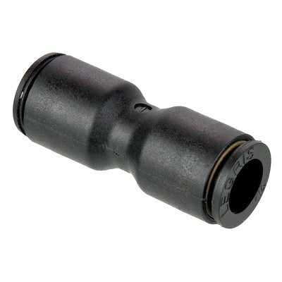 Legris 31060400 Nylon/Nickel-Plated Brass Push-In Fitting Union 5/32" Tube OD, Pack of 10