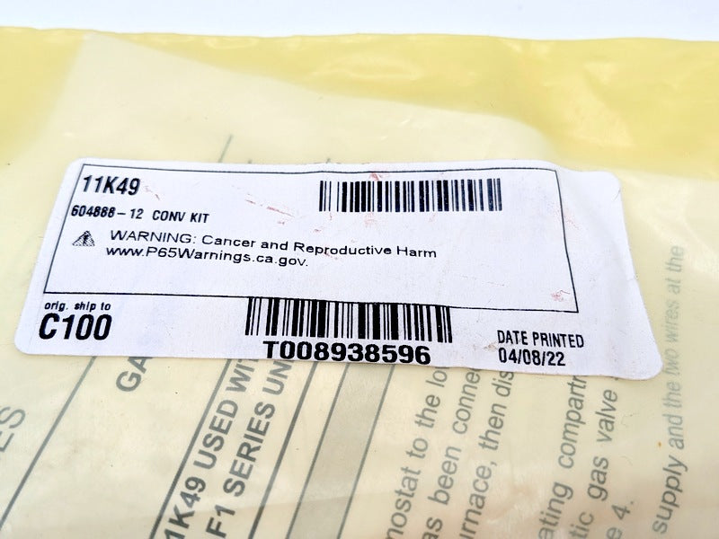 Lennox 11K49 604888-12 New Genuine Original LP Conversion Kit
