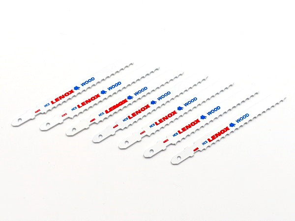 Lenox® 20802-406S Jig Saw Blade, Pack of 8 blades, 4-1/2" x 3/8", 6 TPI, Bi-Metal Body