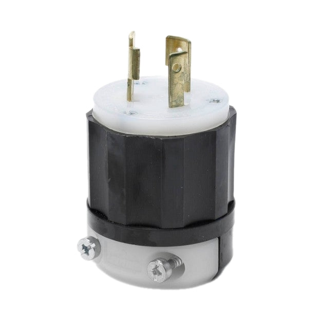 Leviton 2311 20 Amp, 125 Volt, NEMA L5-20P, 2P, 3W, Locking Plug