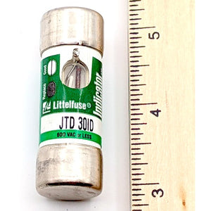 Littelfuse JTD30ID Fuse, 30A, Class J, 600V, Time-Delay, Slo-Blo, Dual Element, With Indicator (JTD030ID)
