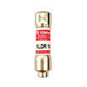 Littelfuse KLDR-1 Class CC 1A Slo-Blo Time Delay Midget Current Limiting Fuse 200 kA @ 600 VAC