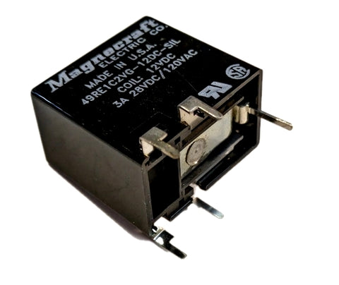 Magnecraft Electric 49RE1C2VG-12DC-SIL Relay (49RE1C2VG, 49RE1C2VG12DCSIL)