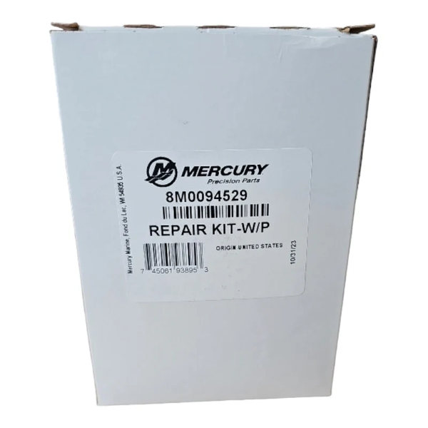 Quicksilver Mercury 8M0094529 New Genuine Original Water Pump Repair Kit (Fits 75–115 HP and 150 HP EFI FourStroke Outboards)