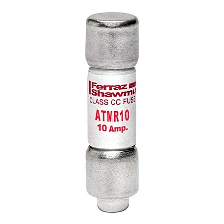 Mersen ATMR10 Fuse, 10A, Class CC, Fast-Acting, 600VAC 600VDC Ferrule Amp-Trap®