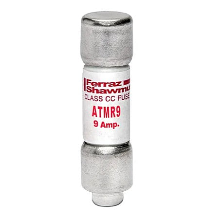 Mersen ATMR9 Fuse, 9A, Class CC, Fast-Acting, 600VAC 600VDC Ferrule Amp-Trap®