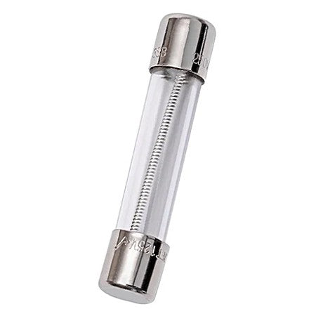 Mersen GDL1 Miniature Glass Fuse, 5-Pack, 1A, Time-Delay, 250VAC, Size 6.3x32mm, 1/4" x 1 1/4", Ferrule