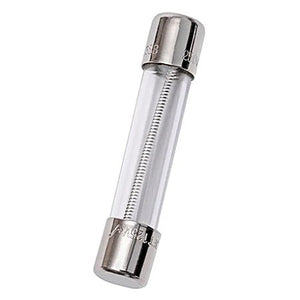 Mersen GDL5 Miniature Glass Fuse, 5-Pack, 5A, Time-Delay, 250VAC, Size 6.3x32mm, 1/4" x 1 1/4", Ferrule