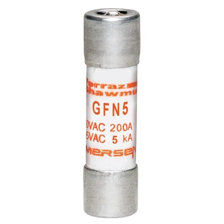 Mersen GFN5 New Genuine Original 5A Time-Delay Midget Fuse with Visual Indicator