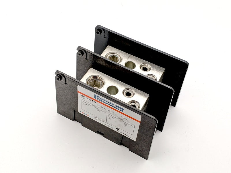 Mersen Ferraz Shawmut MPDB67422 New Genuine Original Power Distribution Block 600V 310A AL 380A CU CU9AL