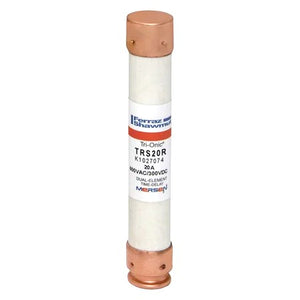 Mersen TRS20R Fuse, 20A, Class RK5, Time-Delay, 600VAC 300VDC, Ferrule Tri-Onic®