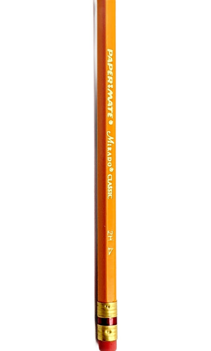 Mirado Classic #4 2H New Box of 12 Pencils With Eraser (Paper Mate 70735 02100)