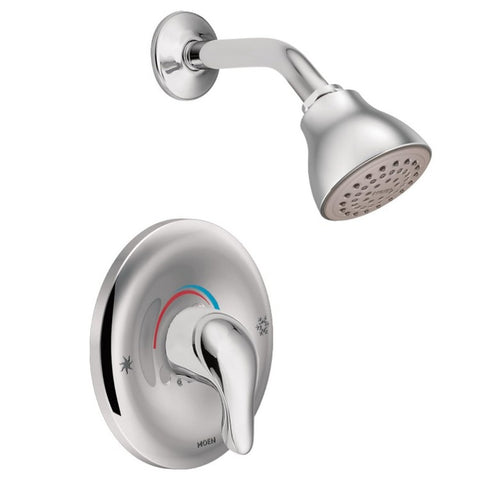 Moen TL182EP One-Handle Posi-Temp Eco-Performance Shower and Trim, Valve Required, Chrome