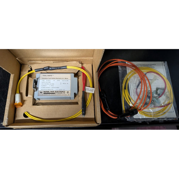 Marine Safe Electronics MSE "Fail Safe" Insulation Fault AC Motor Protector M-601-GL