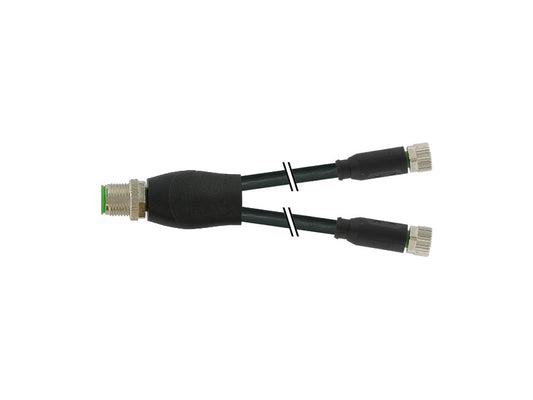 Murrelektronik 7000-40821-6100060 New Genuine Original M12 to M8 Y-Distributor Cable