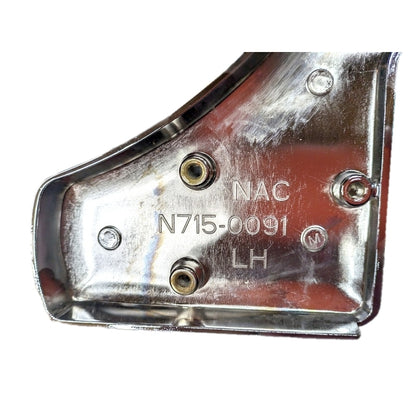 Napoleon N715-0091 New Genuine Original Lid Trim, Left Side, Chrome Casting for PRO 450/500/600 Grills