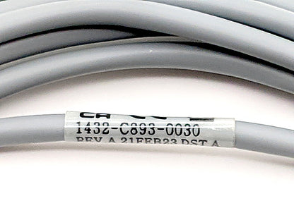 NCR 1432-C893-0030 Genuine Original OEM Checkpoint Antenna Extension Cable, 3m 9.75ft, for 7895 POS Systems (1432C8930030)