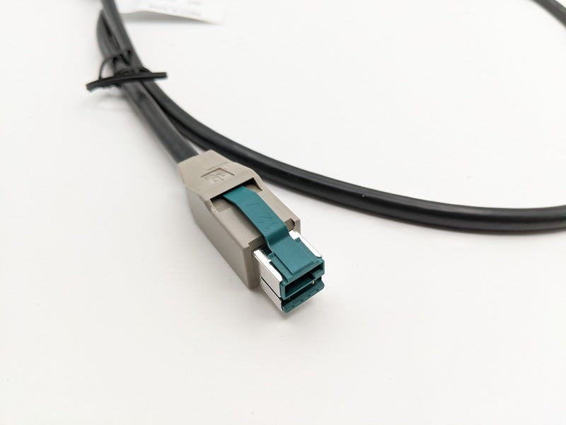 NCR 497-0476857 Genuine Original POS Cash Register Power Control Cable Black (4970476857)