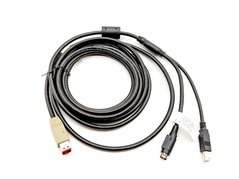 NCR 497‑0514637 Genuine Original OEM USB & Power Y-Cable (4970514637)