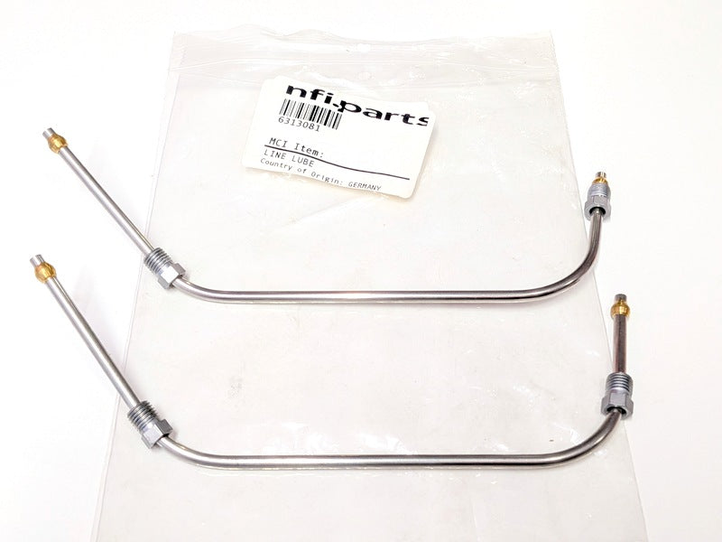 New Flyer Industries 6313081, 2-Pack, New Genuine Original Lube Lines