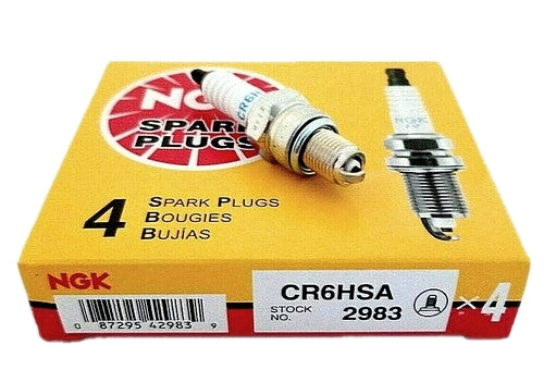 NGK 2983 CR6HSA Spark Plugs, Pack of 4 – PM Dealz