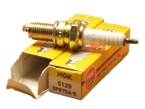 NGK 5129 DPR7EA-9 Spark Plugs, Pack of 2