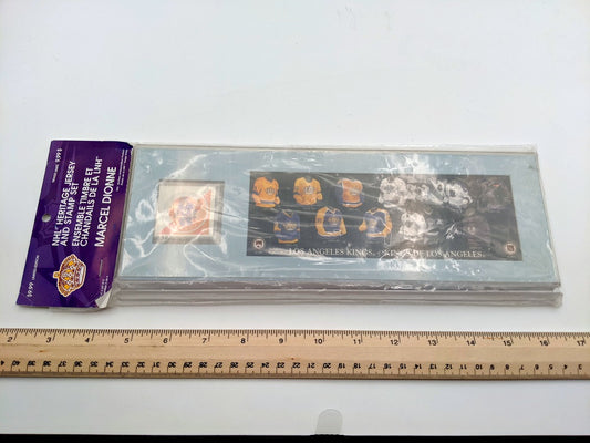 NHL Canada Post 341638 New Sealed Heritage Jersey and Stamp Set Marcel Dionne LA Los Angeles Kings