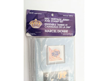 NHL Canada Post 341638 New Sealed Heritage Jersey and Stamp Set Marcel Dionne LA Los Angeles Kings