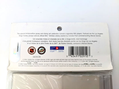 NHL Canada Post 341638 New Sealed Heritage Jersey and Stamp Set Marcel Dionne LA Los Angeles Kings