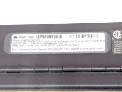 Omron STI 82401-5026 (MC6DC-5026-CX1) New Genuine Original Safety Mat Controller