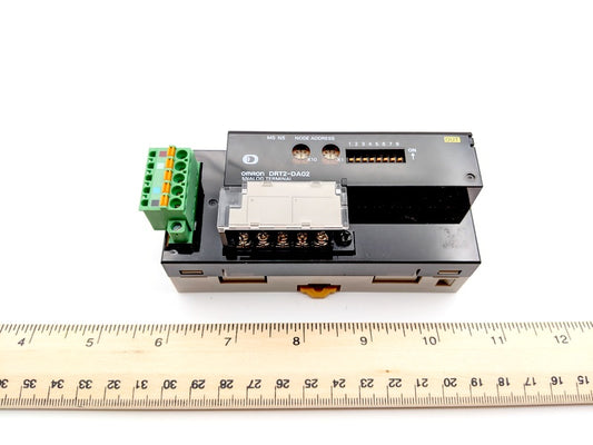 Omron DRT2-DA02 New Genuine Original DeviceNet 2-Channel Analog Output Terminal (DRT2DA02)