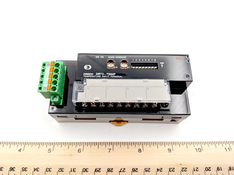 Omron DRT2‑TS04P DeviceNet Temperature Input Module (DRT2TS04P)