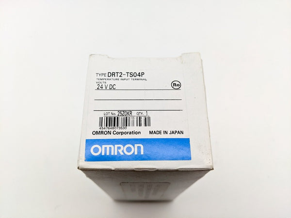 Omron DRT2‑TS04P DeviceNet Temperature Input Module (DRT2TS04P)