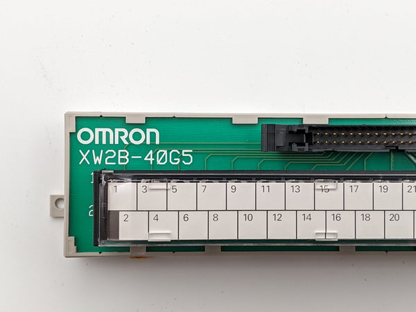 Omron XW2B‑40G5 New Genuine Original Standard Connector-to‑Terminal Block Conversion Unit (XW2B40G5)