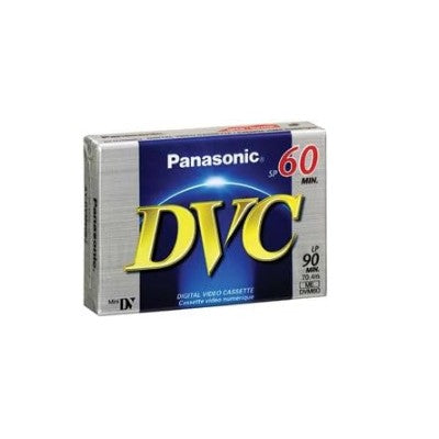 Panasonic AY-DVM60FE DV Digital Video Cassette Tape for DV Cameras (AYDVM60FE)