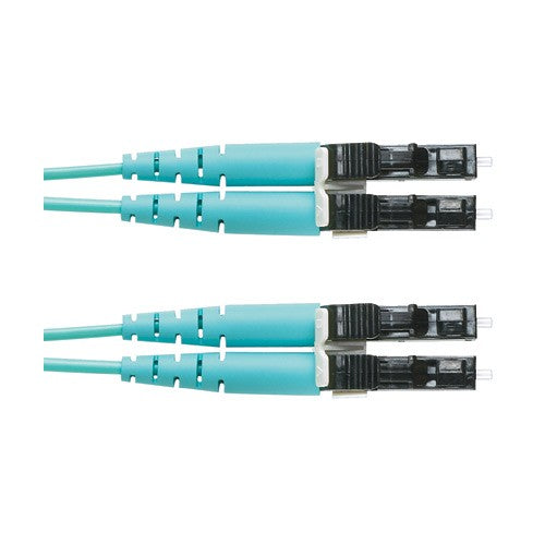 Panduit Opti-Core® FXE10-10M2Y 2-fiber OM3 10 GbE LC to LC Duplex, OFNR (Riser) rated, 1.6mm Jacketed Patch Cable, 2m (FXE1010M2Y)