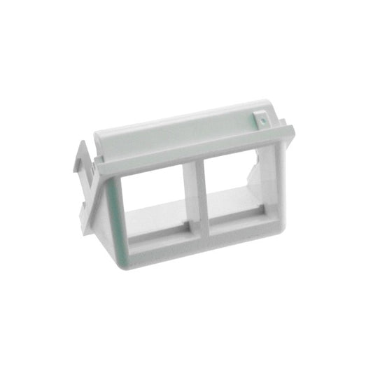Panduit NKHS2IW-X, Box of 50, New Genuine Original NetKey 2-Port Sloped Modular Insert