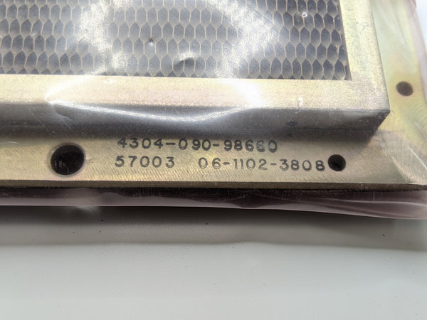 Parker Chomerics 06-1102-3808 EMI Shielded Vent 12" x 8" x 0.75" Honeycomb (0611023808)