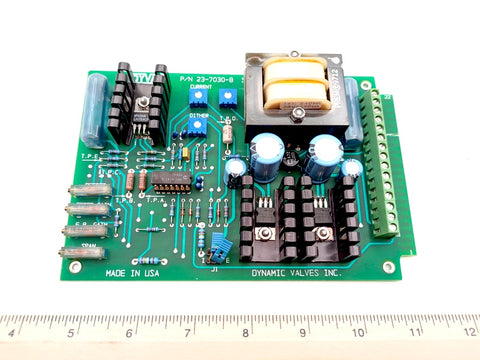 Parker Hannifin Dynamic Valve DYVAL 23-7030-B Servovalve Control Amplifier (237030B)