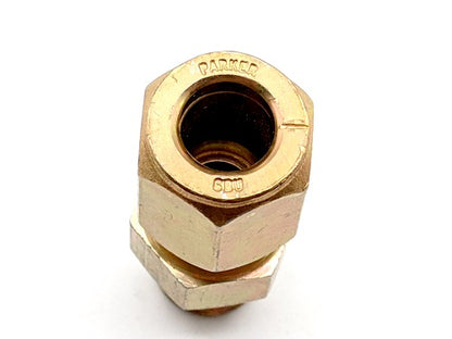 Parker 6 F5BU-S MS51843-5 New Genuine Original Hydraulic Tube to Boss Adapter