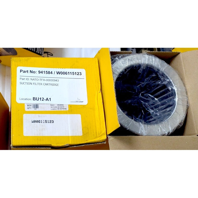 Parker 941584 New Genuine Original Hydraulic Suction Filter Element 120 Micron