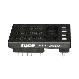 Tyco TE Connectivity Potter & Brumfield 27E630, Pack of 5, New Genuine Original 6-Pole, 22-Pin Relay Socket